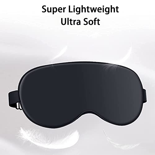 Silk-Eye-Mask-2-Pack-Natural-Silk-Sleep-Mask-with-Adjustable-Strap-and-Ear-Plugs-Eye-Sleep-Shade-Cover-Blocks-Light-Sleeping-Eye-Mask-for-Women-Men