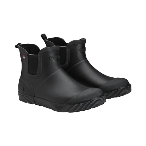 Viking Unisex Praise Warm Kurzschaft Gummistiefel, Schwarz, 40 EU