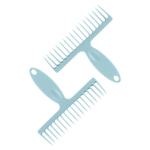 UTHCLO 2個手持ち式ほうき用脱毛コーム 掃除用具 ヘア掃除 コンパクト設計で使いやすい 軽量 ほうきの毛や糸くず取りに