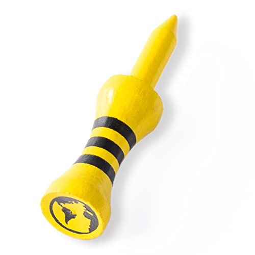 Green Swing Bamboo Golf Tees 45mm, Full Colour Edition - Image 2