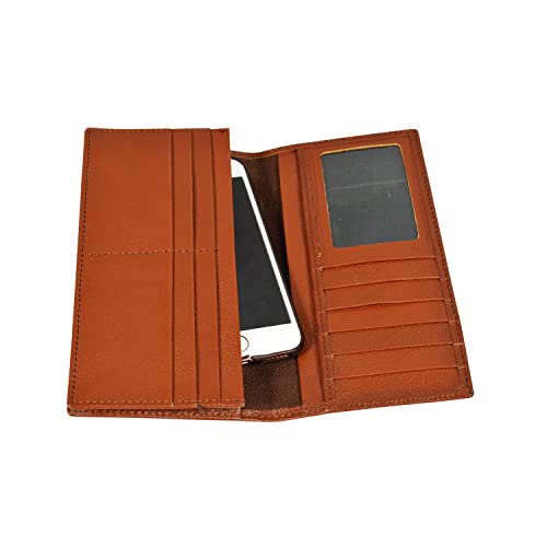Business Wallet for luxury style and look smart Long Wallet 3 Years Warranty Brown4
