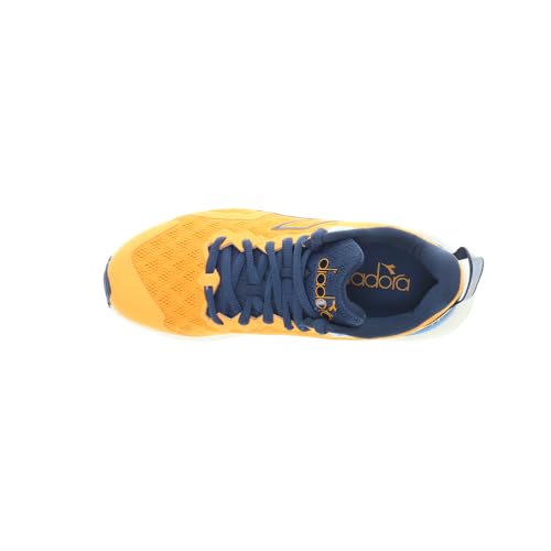 Diadora Kids Boys Mythos Volo 3 Lace Up Sneakers Shoes Casual - Blue, White, Yellow4