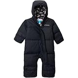 Columbia - Traje de nieve para bebé Snuggly Bunny 2 Bunting, Mono Romper, Negro/Tiburón Tonal, 18/24 meses
