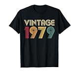 40th Birthday Gift Vintage 1979 Classic Men Women T-Shirt