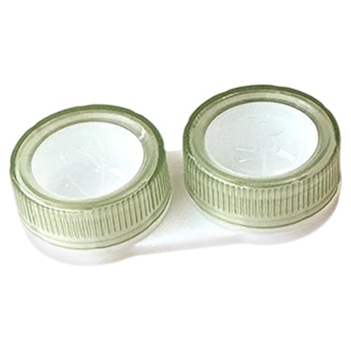 Geavonyg Porta Lenti Igieniche Trasparenti Design Compatto E Portatile Con Guarnizione Facile Da Aprire Per Accessori Per Lenti a Contatto Igieniche Da Esterno E Da Viaggio