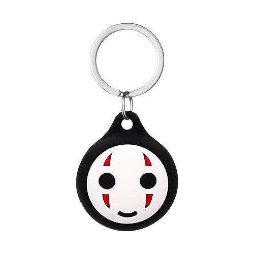 AXFEE Airtags in Silicone Lavabile, Porta Air Tag per GSP Apple, Airtag Cover per Chiavi Zaini e Animale, Portatile, Anti-graffio, Mantiene un Segnale Forte-Maschera