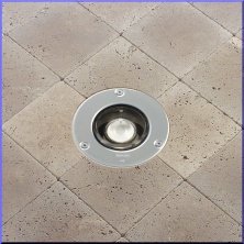 MICROFLOOR LED RGB spot de sol encastrable extérieur étanche inox carrossable