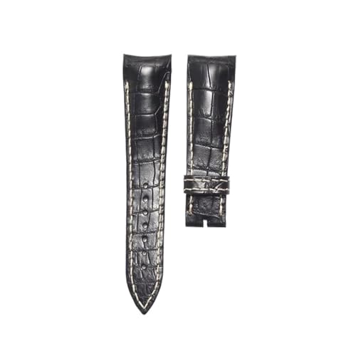 Bracelet montre alligator compatible BREGUET TYPE XX 3810 cuir de remplacement haut de gamme