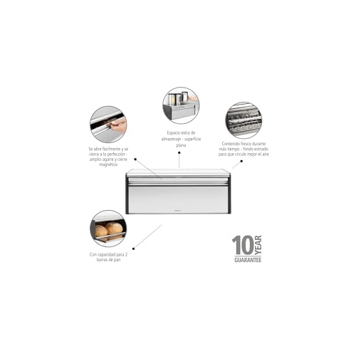 Panera Fall Front Brabantia para evitar el pan duro y ahorrar espacio 4