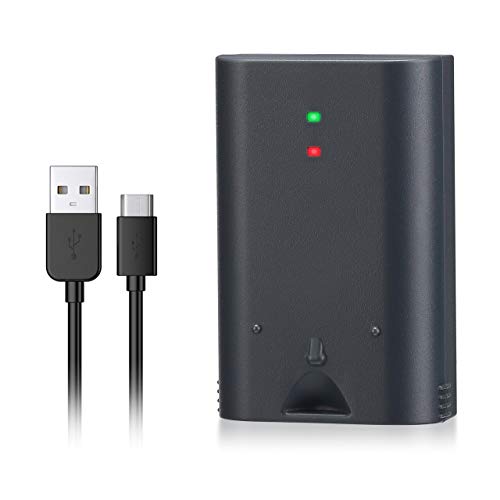 Powerextra Replacement Rechargeable Battery and Charging Cable for Ring Spotlight Camera, Ring Video