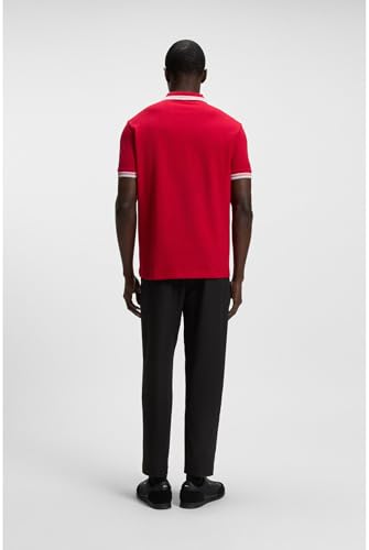 Boss Para Hombre. 50469055 Polo Paddy Rojo (Xxl), Casual, AlgodóN, Manga Corta - 5