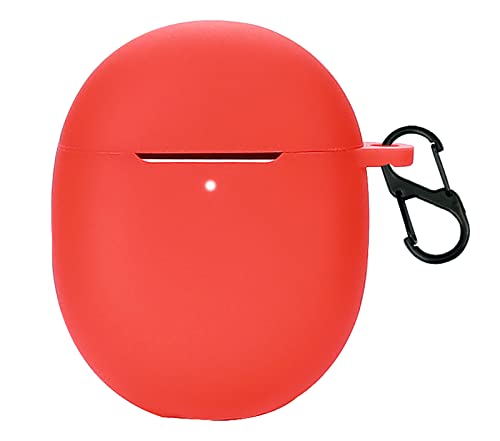 GIOPUEY Cover Compatibile con Google Pixel Buds Pro, Cilicone Custodia, Ultrasottile Case Cover, Antiurto, Resistente ai Graffi - Rosso