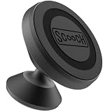 Scooch Magnetic Phone Mount for Car Compatible with Any Smartphone [Wingmount] Strong Magnets, Adjus