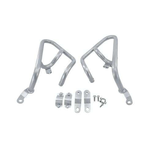 �o�[ �K�� �I�[�g�o�C �N���b�V�� ������ NC750X�p NC750S�p NC700X�p NC700S�p 2014-2019 �G���W���K�[�h �n�C�E�F�C�N���b�V���o�[ �t���[���ی� �I�[�g�o�C�A�N�Z�T���[(Silver)
