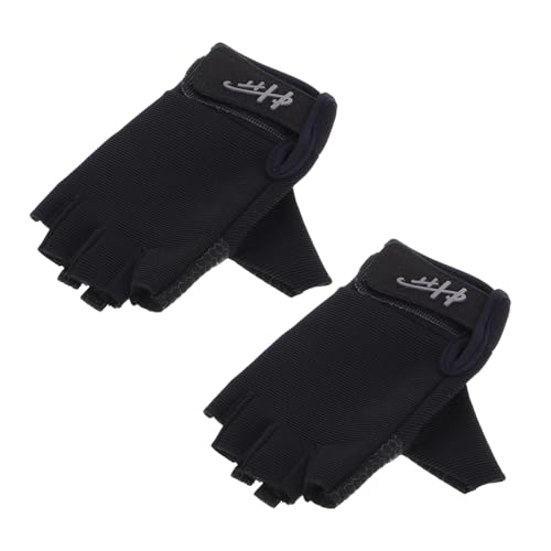 Mikikit 1 Par De Guantes Antideslizantes Y Resistentes Al Desgaste Guantes Deportivos Guantes De Pesca Sin Dedos Guantes De Ejercicio para Hombres Guantes De Ciclismo Sin Dedos