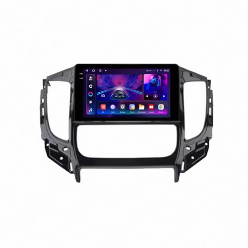 Pantalla Carplay Coche Mitsubishi Triton 2015-2019 Navegación Bluetooth FM Aux