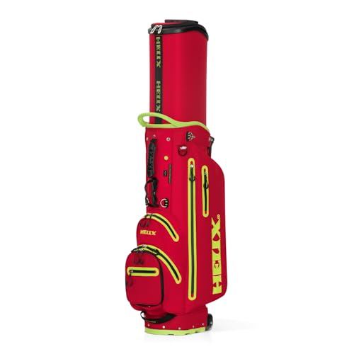 Image of HELIX Golf Stand Bag with Wheels & Retractable Top for Travel