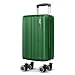 LUGG 40cm Vacay Suitcase, ABS Hard Shell Cabin Luggage with Aluminium Trolley Handle, 360° Spinner Wheels, Water-Resistant & Durable, Ryanair Underseat Compatible Travel Bag (40x30x20cm)
