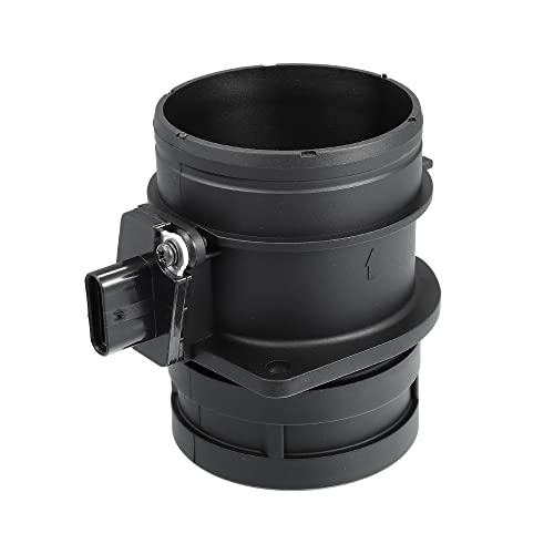 X AUTOHAUX 06J906461D Mass Air Flow Sensor Meter MAF for Audi A3 Quattro 2009 2010 2012 2013 for Audi A4 A4 Quattro 2008 2009 2010 2011 2012 Car Airflow Replacement