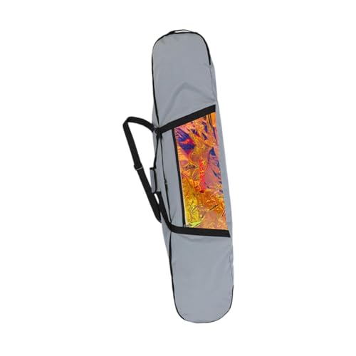 QSTDGVPW Snowboard Bag Snowboard Carry Case Water Resistant Skate Bag Travel Transport for Snowboarding Road Trips Winter Sports, Gray