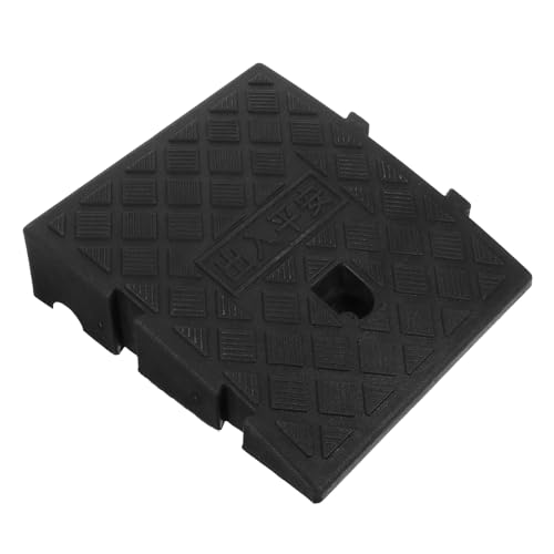 Rampe de seuil de trottoir amovible allée garage fauteuil roulant et vélo