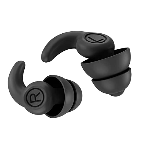Anti-Drop Earplugs In-Ear Mats Noise Cancelling Ear Plugs Snoring Noisy Workshops Anti-Drop Protect Hear
