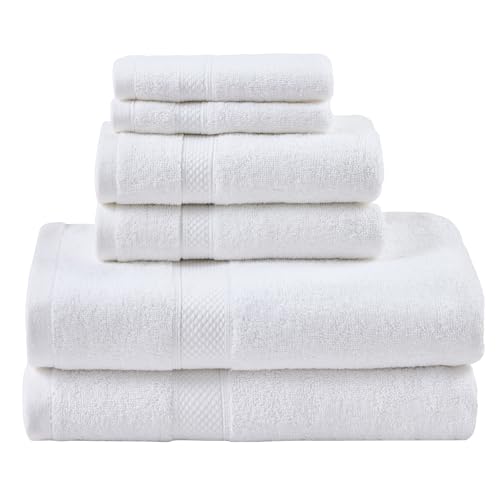 bathroom white bath towel