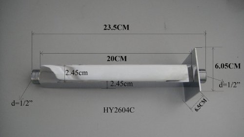 Braccio per soffione doccia 2604C - 20 cm