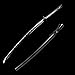 CHENGYING Katana Sword,Real 41 Inch 3.42 Pound Full Tang White Japanese Samurai Sword CY-2022ABUA-1,We Provide a Variety Katanas,Perfect for Gifts and Collections (5.Black White)