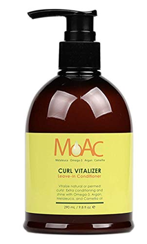 MOAC Melaeluca Omega-3 Argan CURL VITALIZER Leave-in Condtioner 290 ml (1 Bottle)