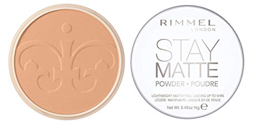 Image of Rimmel Stay Matte Pressed Powder, 016 deep Beige, 0.49 Ounce (Pack of 2), Deep Beige