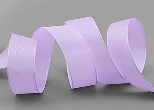 finemark 50 m x 25 mm Lilac Lavender Decorative Ribbon Gift Ribbon Fabric Ribbon Table Decoration Wedding Easter Ribbon Visco Taffeta Card Making Crafts - Image 3
