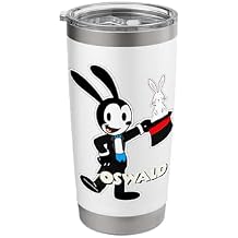 Oswald Rabbit Magician Magic Cartoon 1927 Stainless Steel Insulated Tumbler