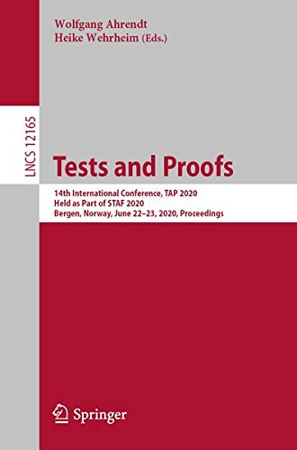 Buy Tests and Proofs — BookShops.in