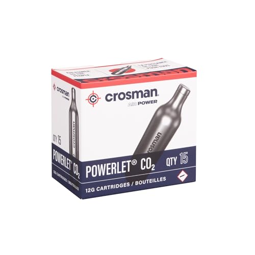 Crosman 15-Count CO2 Cartridges For Air Rifles And...