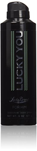 Lucky You Men's Cologne Fragrance Spray, Day Or Night Casual Scent With Bamboo Stem Fragrance Notes, 6 Fl Oz #TOP12