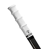 ROCKETGRIP – Eishockeyschläger Sport Griff - Farbe Stoff Hockey Griffe - Hockeyzubehör für Erwachsene und Kinder (Weiß; Maribor Lysjaki)