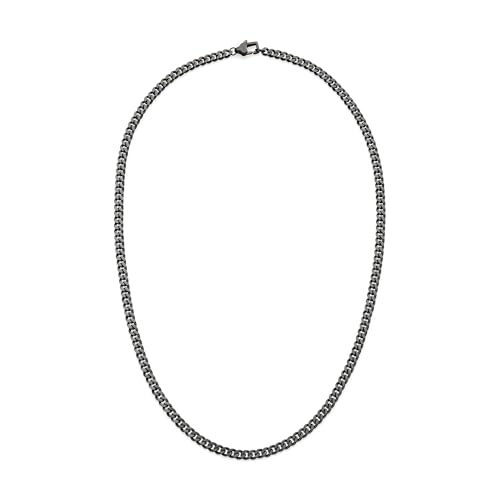 Collier en acier inoxydable s.Oliver bijoux basiques pour homme