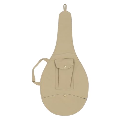 Bolsa de Raqueta de Tenis Simple, una Raqueta de Tenis única Que USA una Bolsa de Tela para el Aire (Caqui)