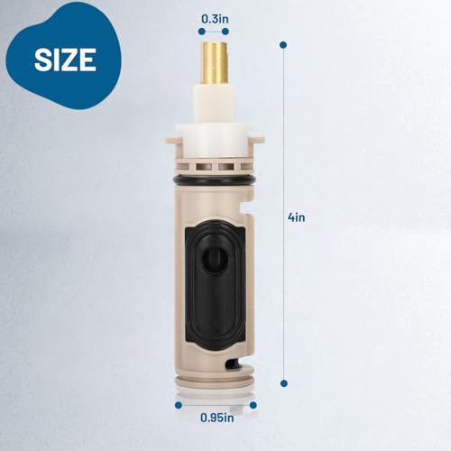 Kit de cartucho de substituição Moen 1222, compatível com torneira de temperatura posi-temp de mão ú