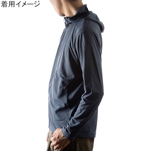 [フォックスファイヤー] シャツ 【5215140】【防虫】【スコーロン】【吸汗速乾】【UVカット】【パーカー】SC フーディ メンズ ネイビー M 2枚目