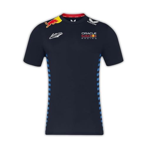 Red Bull Racing F1 Kids 2024 Sergio Checo Perez Team T-Shirt Blue Small