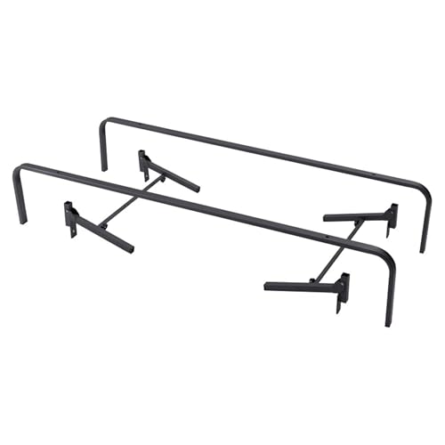 Miroytengo Estructura de Cama Canguro: Patas metálicas y HERRAJES de Cama Nido Inferior y Superior para Bases TAPIZADAS 80x190cm o 90x190cm