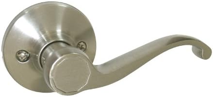 6 Pack Satin Nickel Dummy Handed Door Lever Handle Knob 835DC