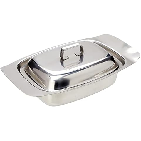 Zodiac 11828 Butter Dish Steel Lid Cover