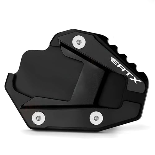 Plaque support béquille Ducati DesertX pour vos roadtrips et bivouacs nature