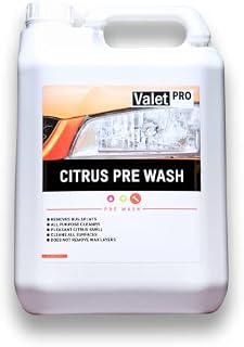 ValetPRO Citrus Pre-Wash Cleaner with Citrus Oils - Breaks Down Dirt and Road Grime - 5 L