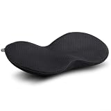 Cuscino in memory foam con supporto lombare, sedia ergonomica da ufficio per auto per alleviare il dolore lombare, copertura in rete traspirante, accessorio portatile per guida
