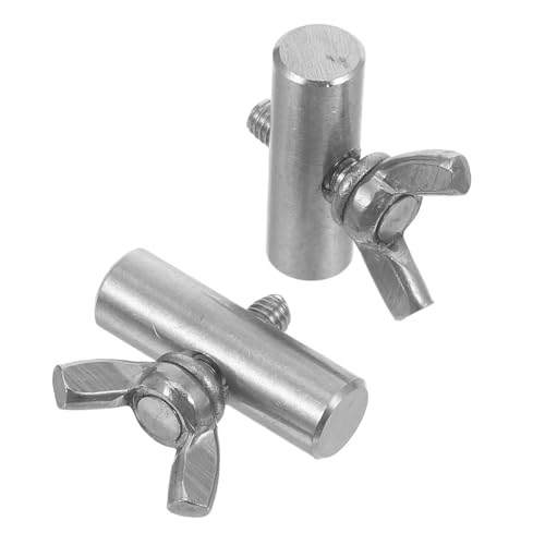 Alipis Tuercas De Anilla De Acero Inoxidable 304, Tornillos para Riel con Anilla 2 Piezas, Accesorios para Toldos De Camping y Caravanas, Alta Resistencia, Uso Exterior, Montañismo y Camping