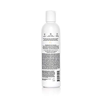 oVertone Haircare Blue Toning Conditioner - Neutralizes Brassiness for Blonde to Light Brown Hair - Deeply Hydrating Formula with Shea Butter & Coconut Oil - Vegan, Cruelty-Free, Paraben-Free - 8 oz